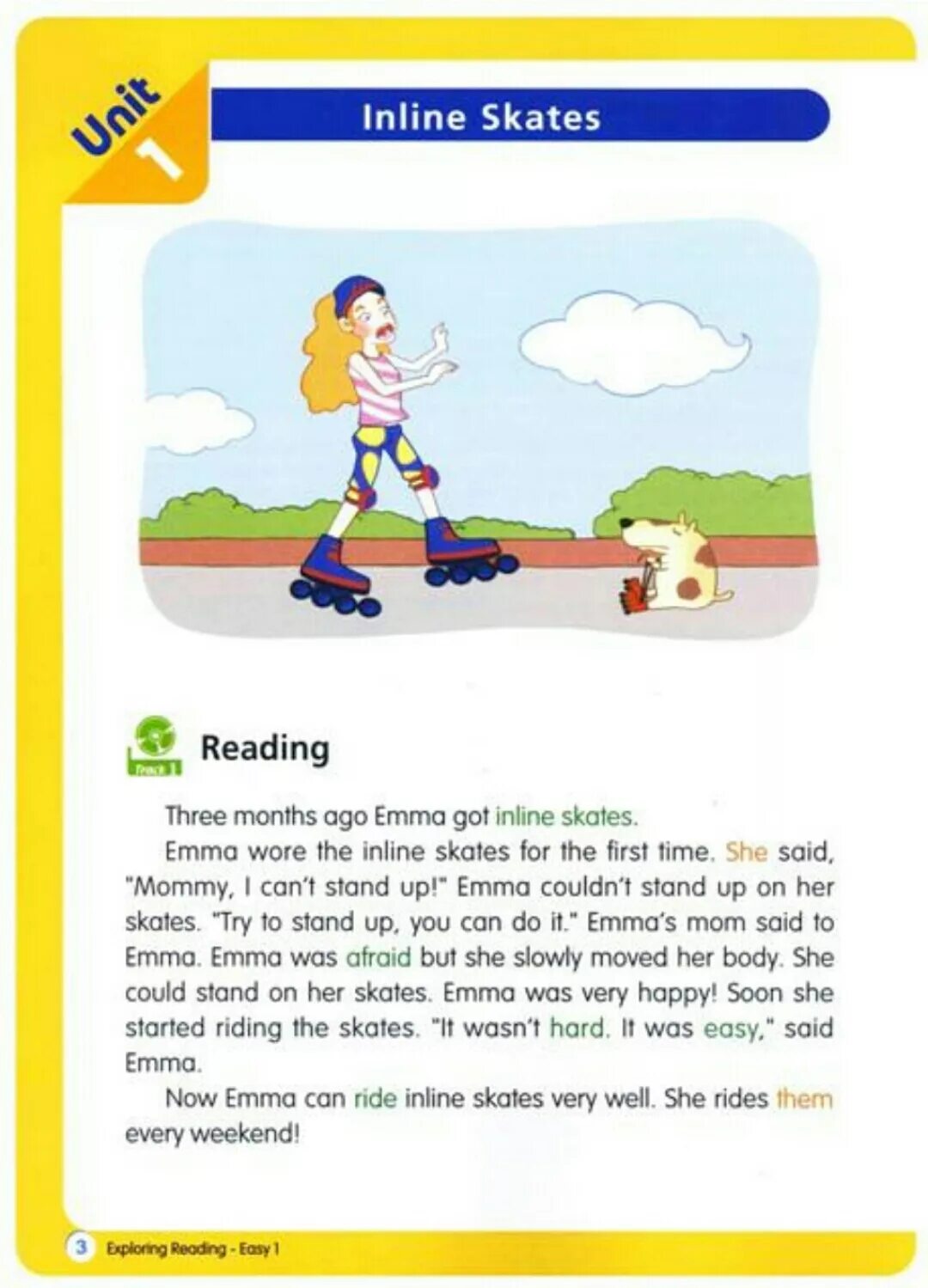 Very easy reading. Reading Explorer 3. Very first reading. Reading 3. Easy reading 2