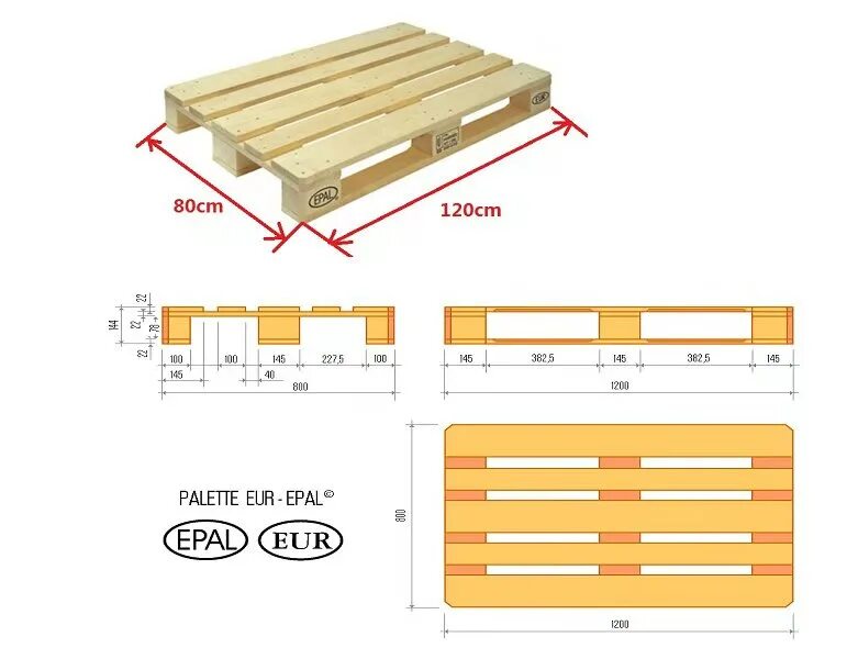 Паллета сколько кг. Чертеж поддона EPAL 1200х800. Габариты европаллета 1200х800. Чертеж поддона 1200х800 5 досок. Паллет 1200х1000 чертеж.
