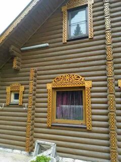 Углы бревенчатого дома