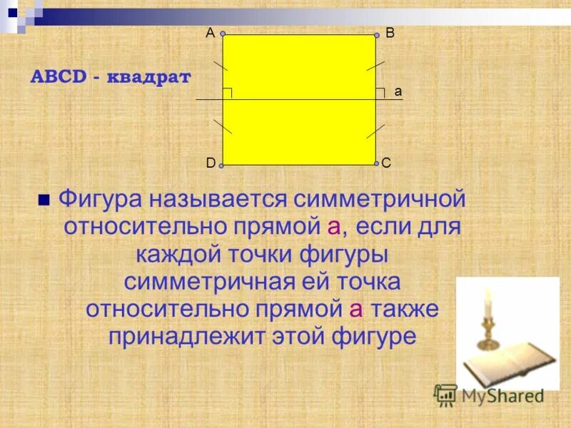 Симметрия относительно прямой 3 класс петерсон. Симметрия относительно прямой 3 класс петерсон