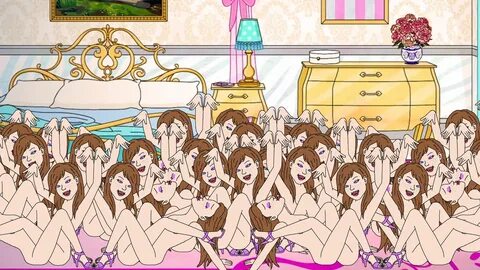 sarah lynn, bojack horseman, clone, clones, eyeliner, multiple females, mul...