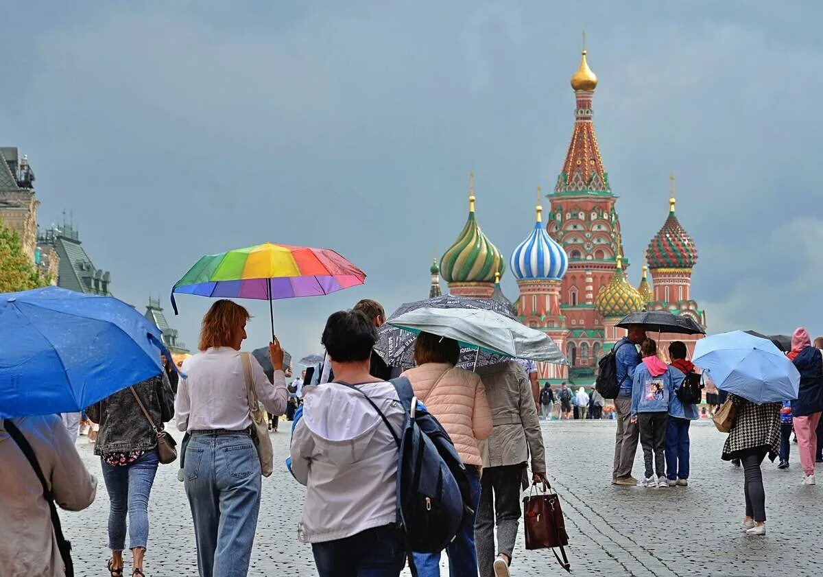 Дождь в Москве 15 08 16.