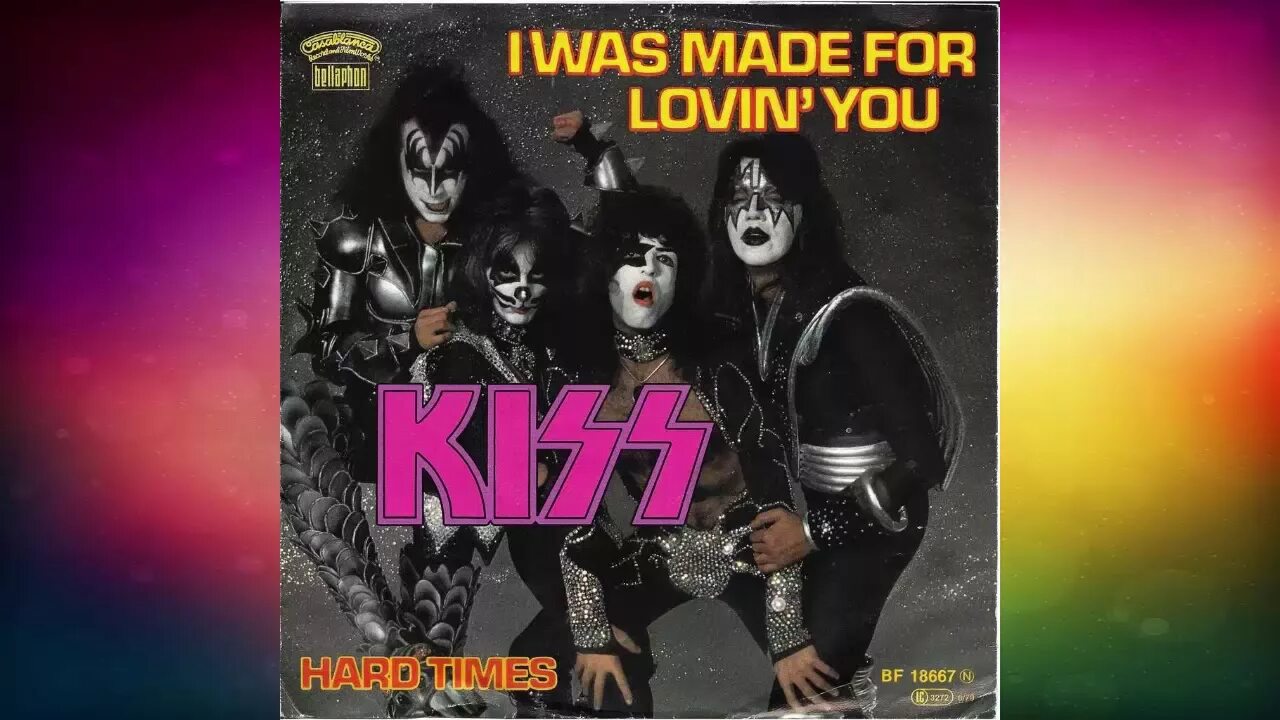 Ее харизма песня 2024. Группа Kiss i was. Kiss - i was made for Lovin' you. I was made for Lovin' you 1979. Kiss - i was made for Lovin' you (1979).