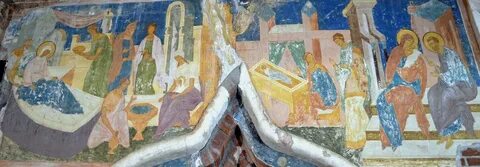 Рождество богородицы фреска