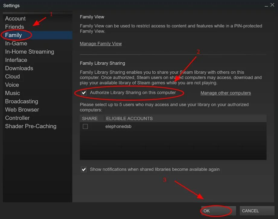 Как сделать семейную библиотеку в steam. Поделиться библиотекой Steam. Семейная библиотека стим. Поделиться игрой в Steam. Как поделиться игрой в стиме.