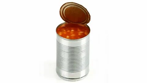 Открытая консервная банка