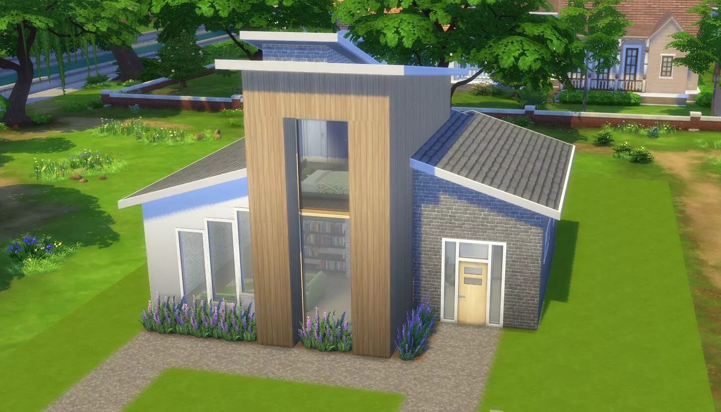 SIMS 4 дом. SIMS 4 Modern House. Домики в симс 4. SIMS 4 маленький дом. Дом 4 продолжение