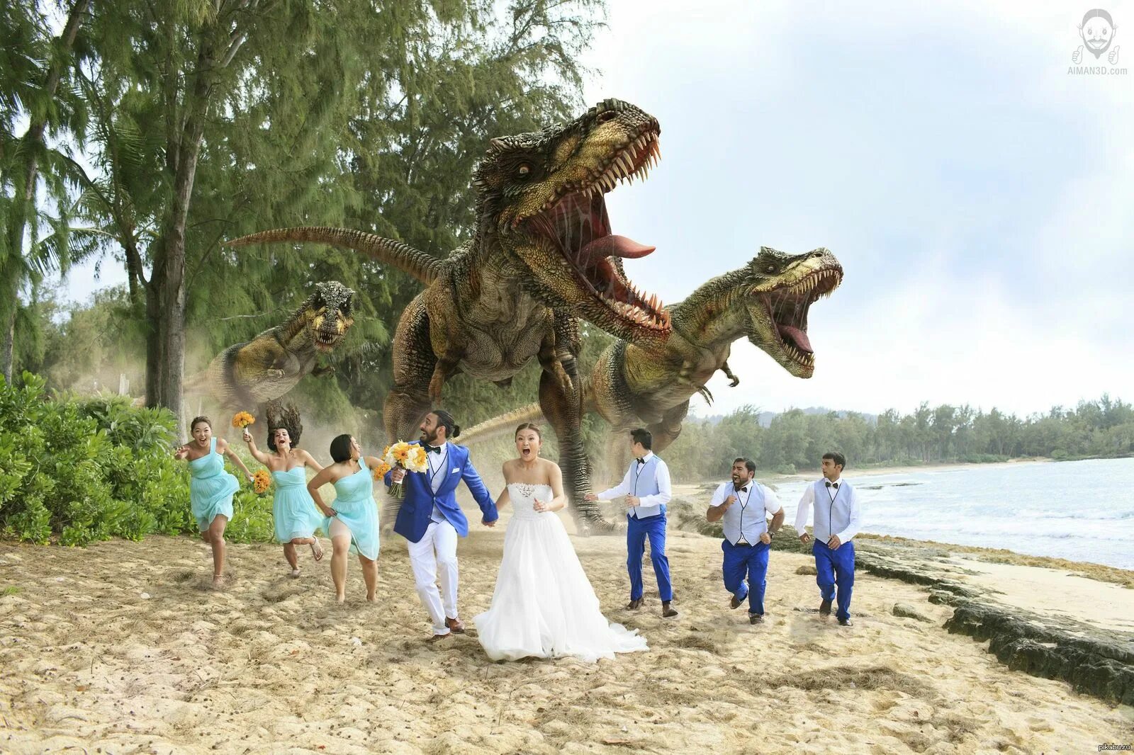 Период фотографии. Парк Юрского периода в Доминикане. Свадьба динозавров. Динозавры нападают. Нападение динозавров.