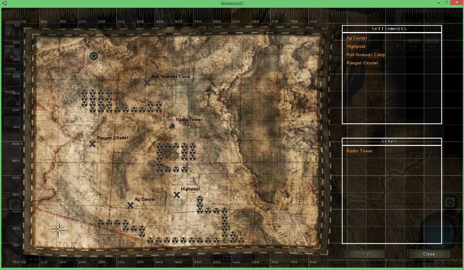 Wasteland 2 калифорния карта. Дамонта wasteland. Вестленд 2 карта аризоны. Wasteland 2 дамонта на карте. Карта wasteland.