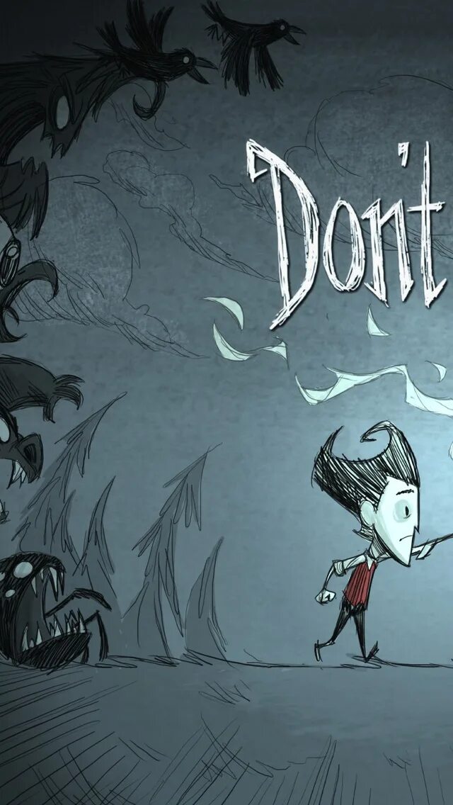 Dont download. Игра don't Starve together. Дом Уилсона донт старв. Don't Starve Постер. Монстры из игры don't Starve.