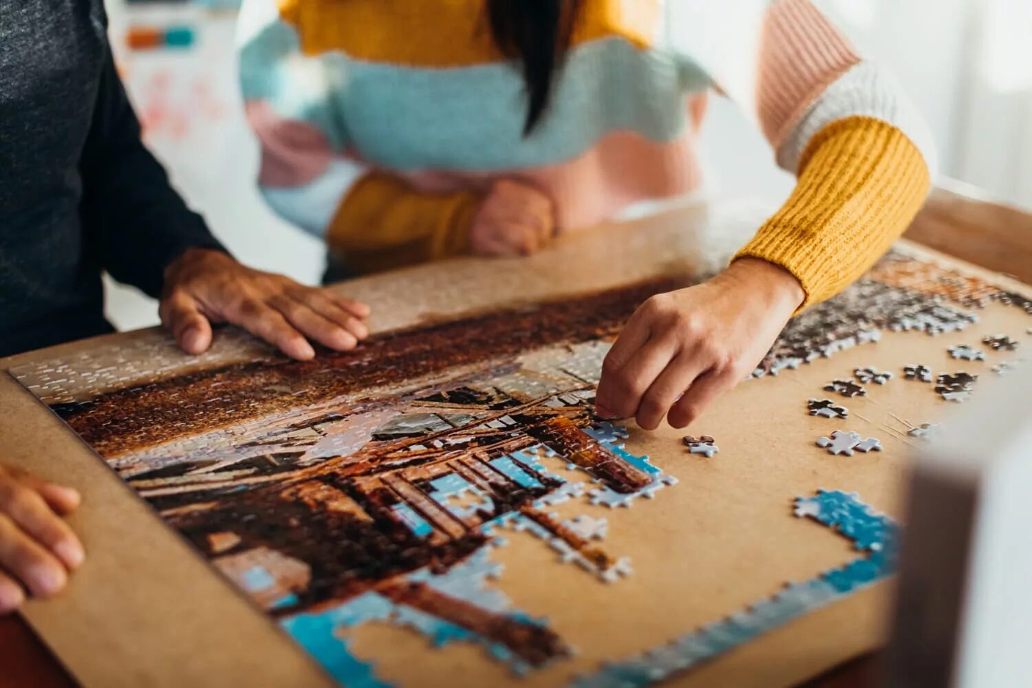Doing puzzles