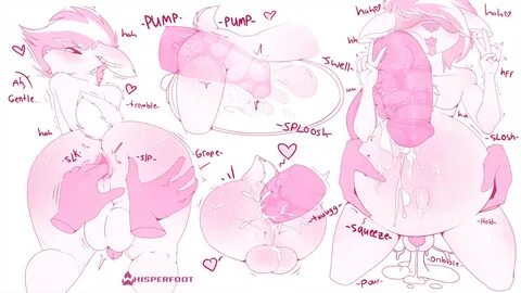 anal, anal fingering, cum, cum belly, cum inflation, cum pool, dripping, dr...