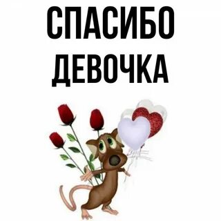 Благодарность девочкам