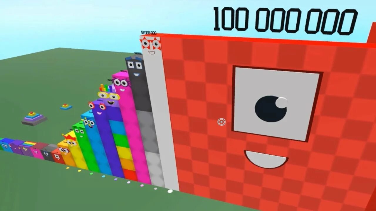 Бесплатные 1000000000 роблоксов. Числовые блоки. Numberblocks Roblox. Numberblocks 101-200. Numberblocks 1000000000.