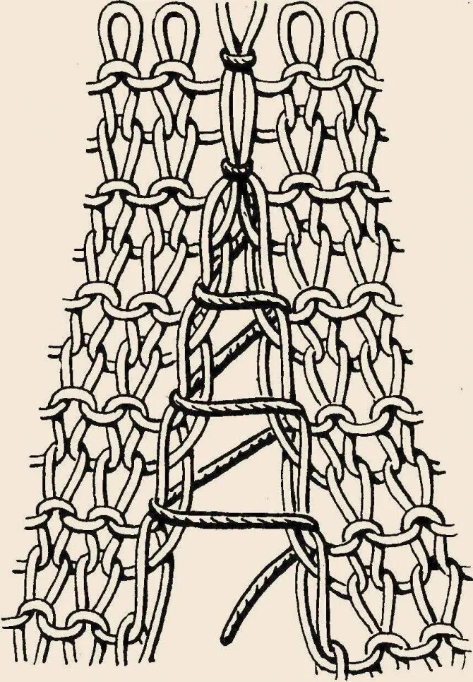 Соединение открытых петель. Матрасный шов в вязании спицами. Соединение вязаных деталей. Вертикальный трикотажный шов. Шов для сшивания вязаных деталей.
