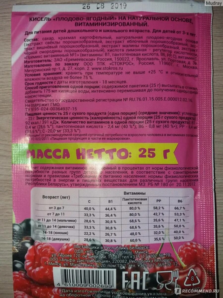 Можно давать ребенку кисель. Кисель детский состав. пищевая ценность киселя. кисель ягодный состав. кисель с какого возраста.