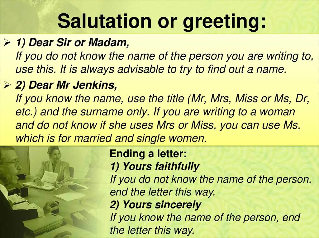 Dear sirs i am writing. Dear Sir/Madam. Dear Madam письмо. Greetings and Salutations. Dear Sir / Dear Madam.