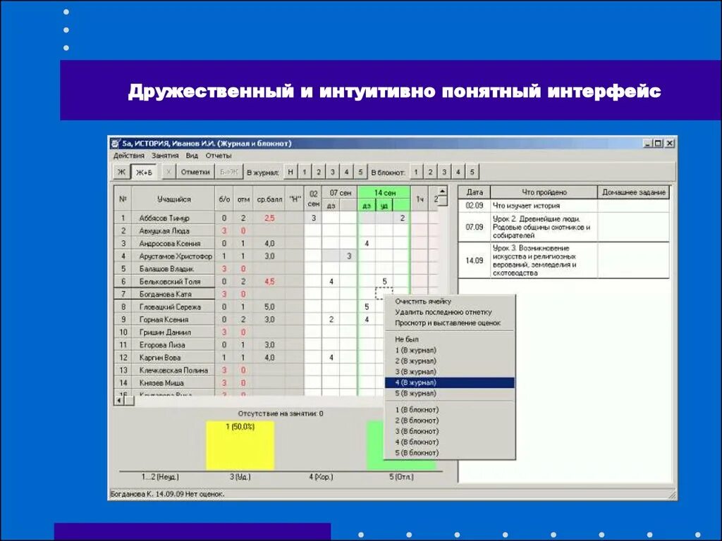 И понятным интерфейсом позволяющим