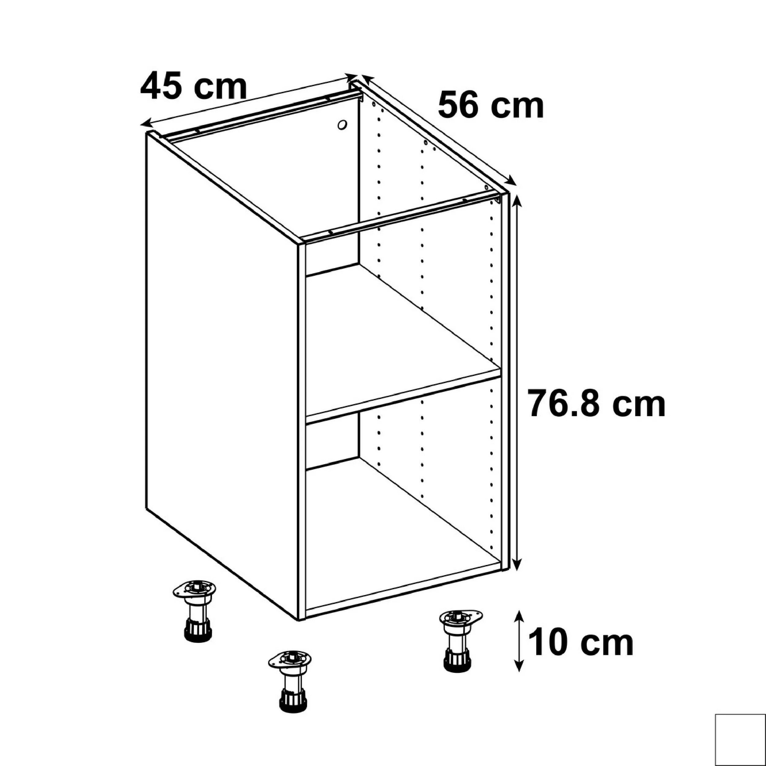 Размеры шкафов леруа мерлен. Каркас напольный Delinia ID 45x76.8x56 см ЛДСП цвет белый. Каркас напольный Delinia. Каркас напольный Delinia ID 100x76.8x56 см, ЛДСП, цвет белый. Каркас напольный 60x70x56.