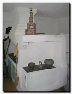 Беленная печка
