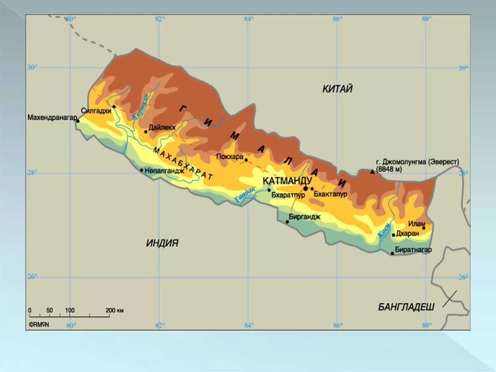 Где находятся гималайские горы на карте. Горы Гималаи на карте. Географическое расположение горы Гималаи. Положение гор Гималаи на карте. В каком направлении гималаи