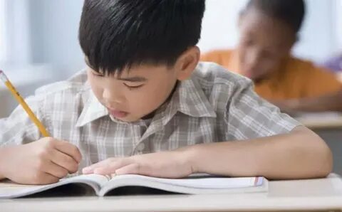 His education