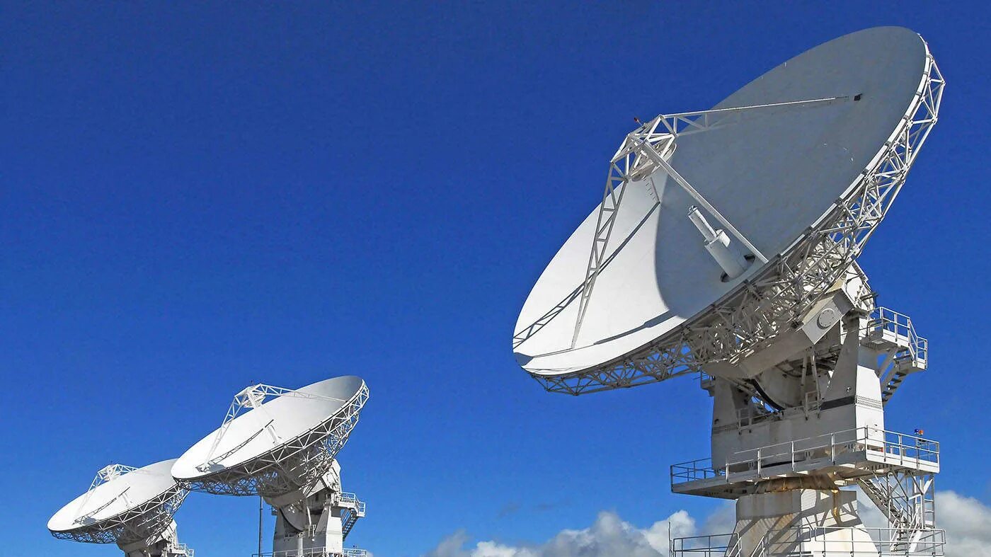 Satellite base. Satellite base