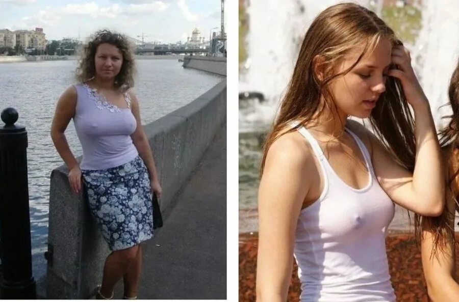Беременная сучка не прочь быть без лифчика