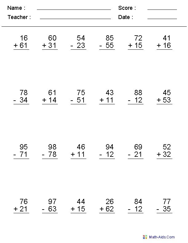 Create addition 1.19 2. Math worksheets addition and subtraction. addition subtraction math 3 grade. addition and subtraction worksheets. math worksheets grade 2.
