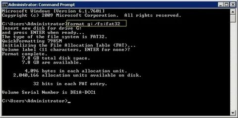 Cmd другой диск