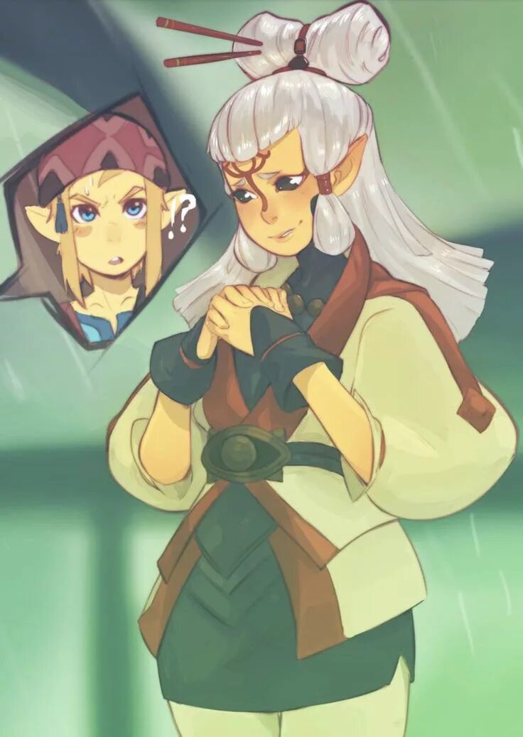 The legend of zelda purah. Зельда Пайя и линк. The Legend of Zelda Пайя. The Legend of Zelda Breath of the Wild Пайя. IMPA арт the Legend of Zelda.