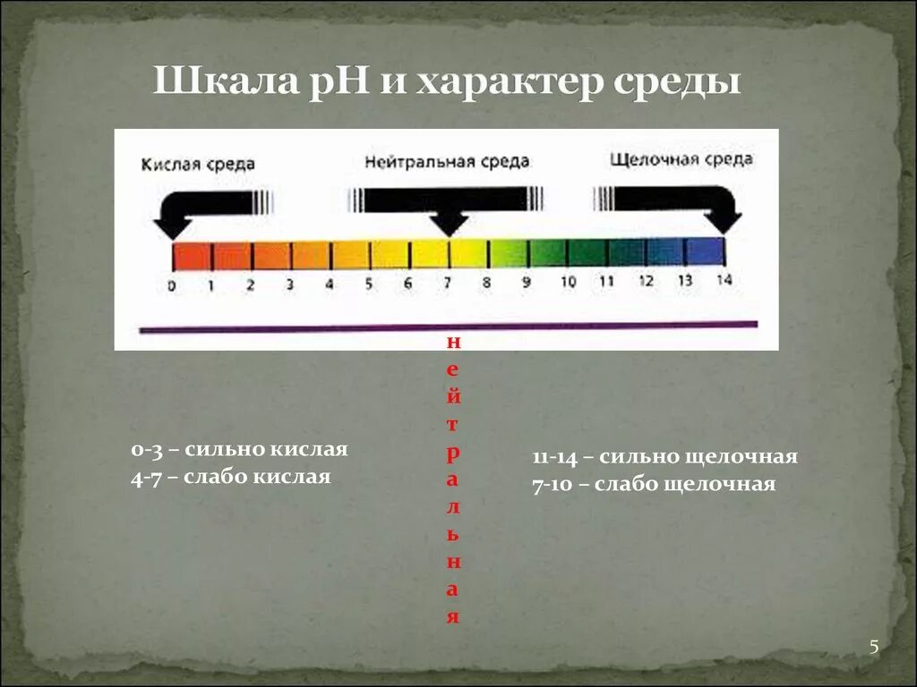 Шкала кислой и щелочной среды. Характер среды. Характер среды нейтральная щелочная. Кислая среда PH.