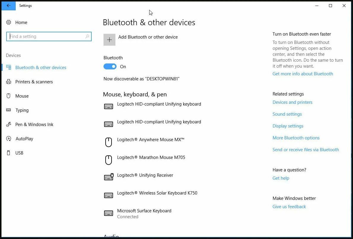 Bluetooth Windows 10. Блютуз для Windows. Bluetooth меню. Как включить блютуз на виндовс 10.