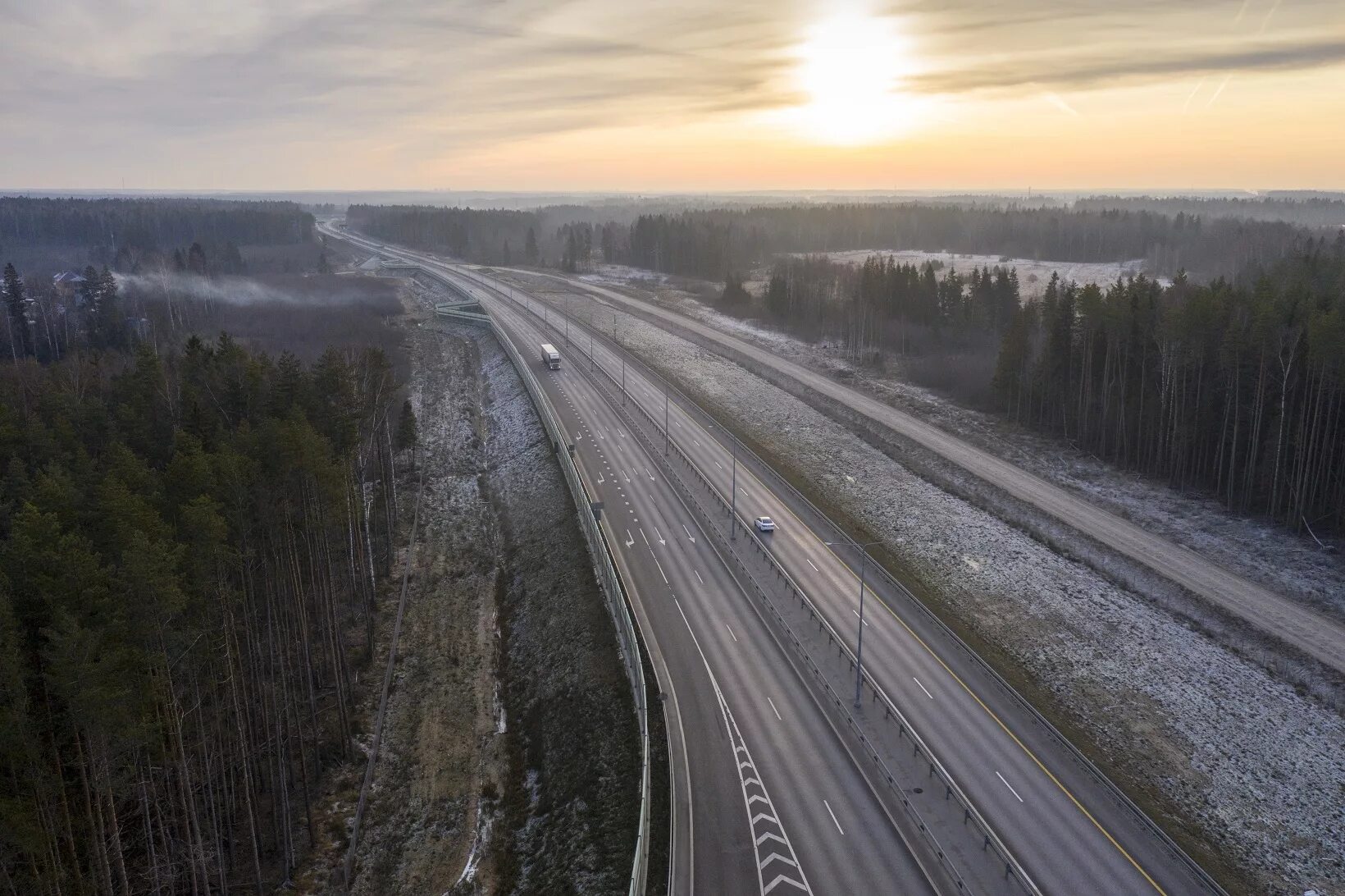 Питер трасса м11.