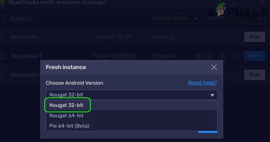 Bluestacks multi instance manager. Nougat 32 bit. не могу установить bluestacks nougat 32 bit на win 11.