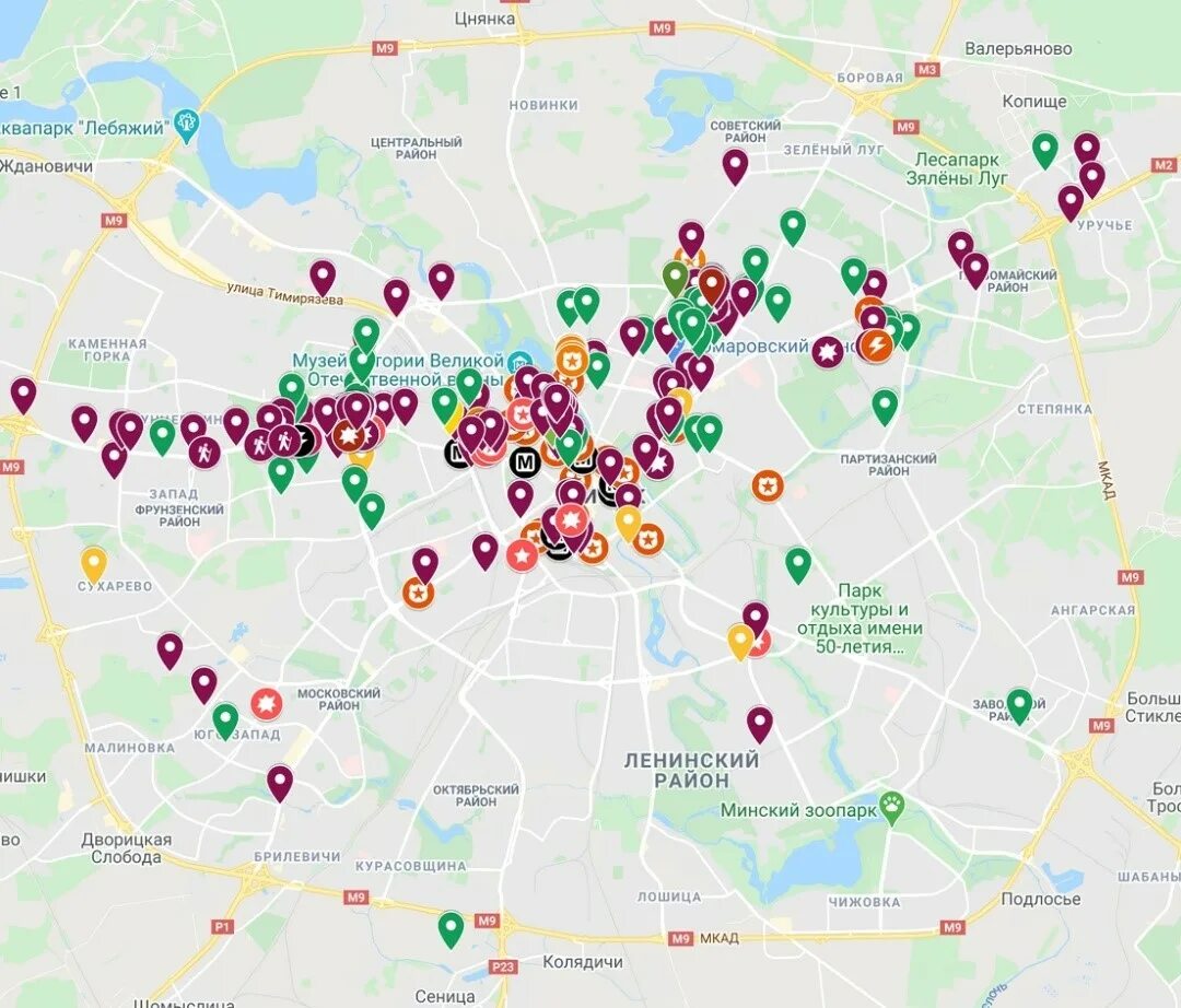 Интерактивная карта. Карта митингов. Карта митингов в Белоруссии. Карта протестов в мире 2020.