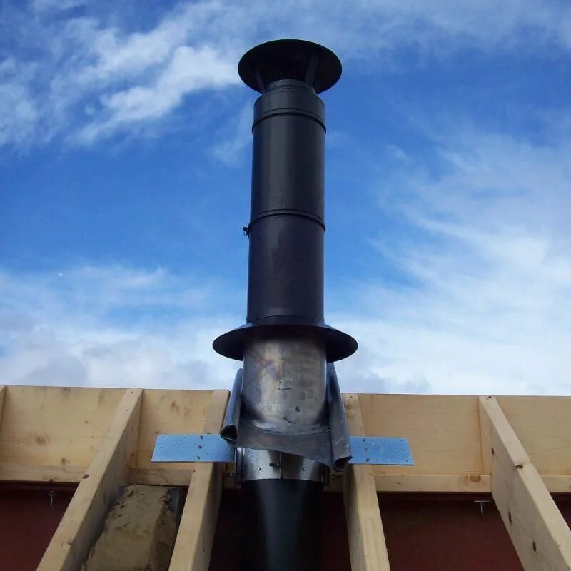 Монтаж дымохода в бане через потолок и крышу из сэндвич труб. Выход печной трубы. Труба в бане через потолок. Узел прохода через кровлю для дымохода сэндвич. Узел прохода через кровлю ф100.