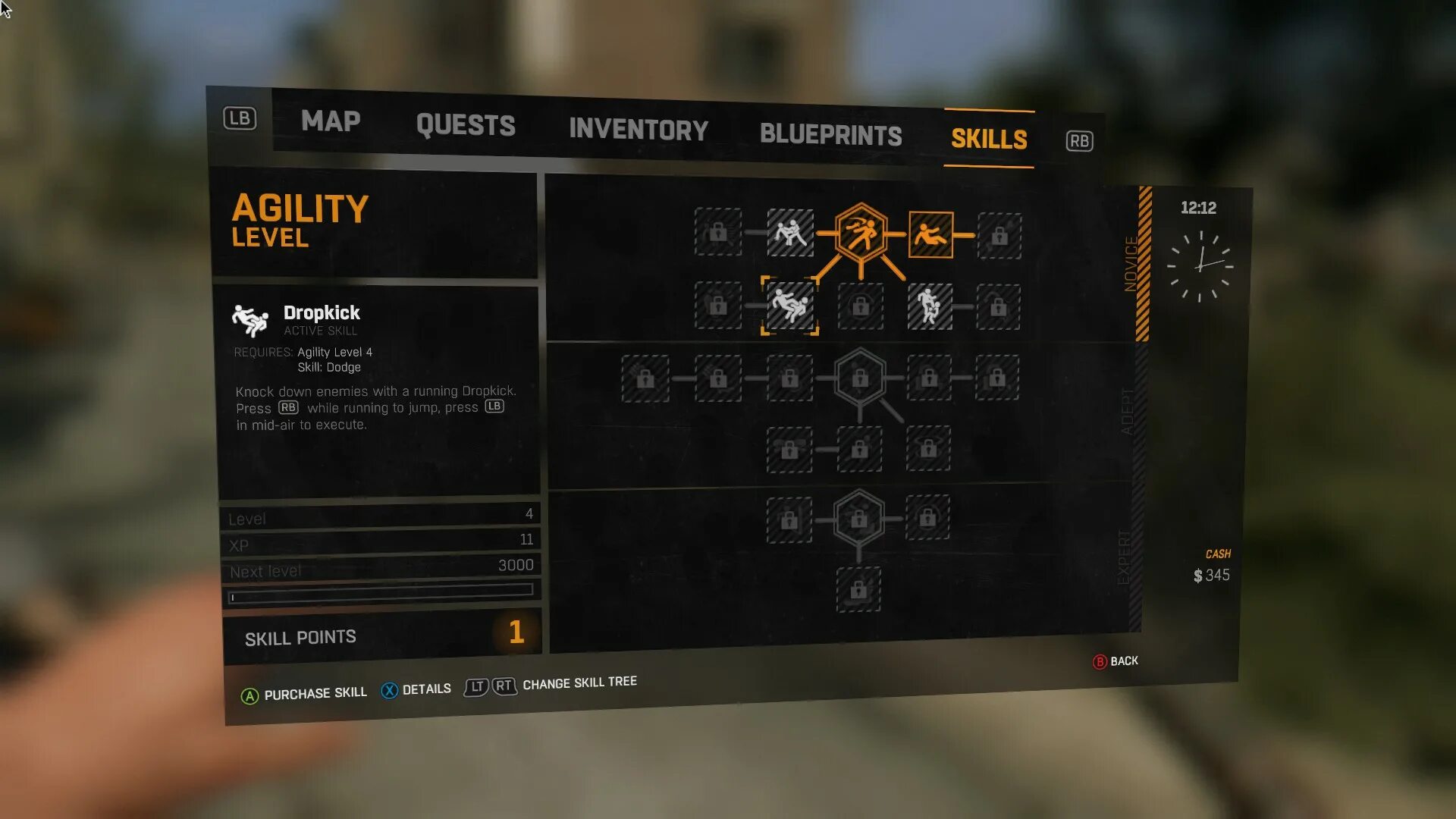 Skill detail