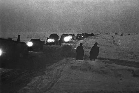 Дорога жизни во время великой