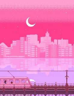 Розовый пиксель