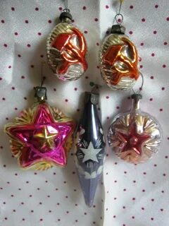 Довоенные елочные игрушки