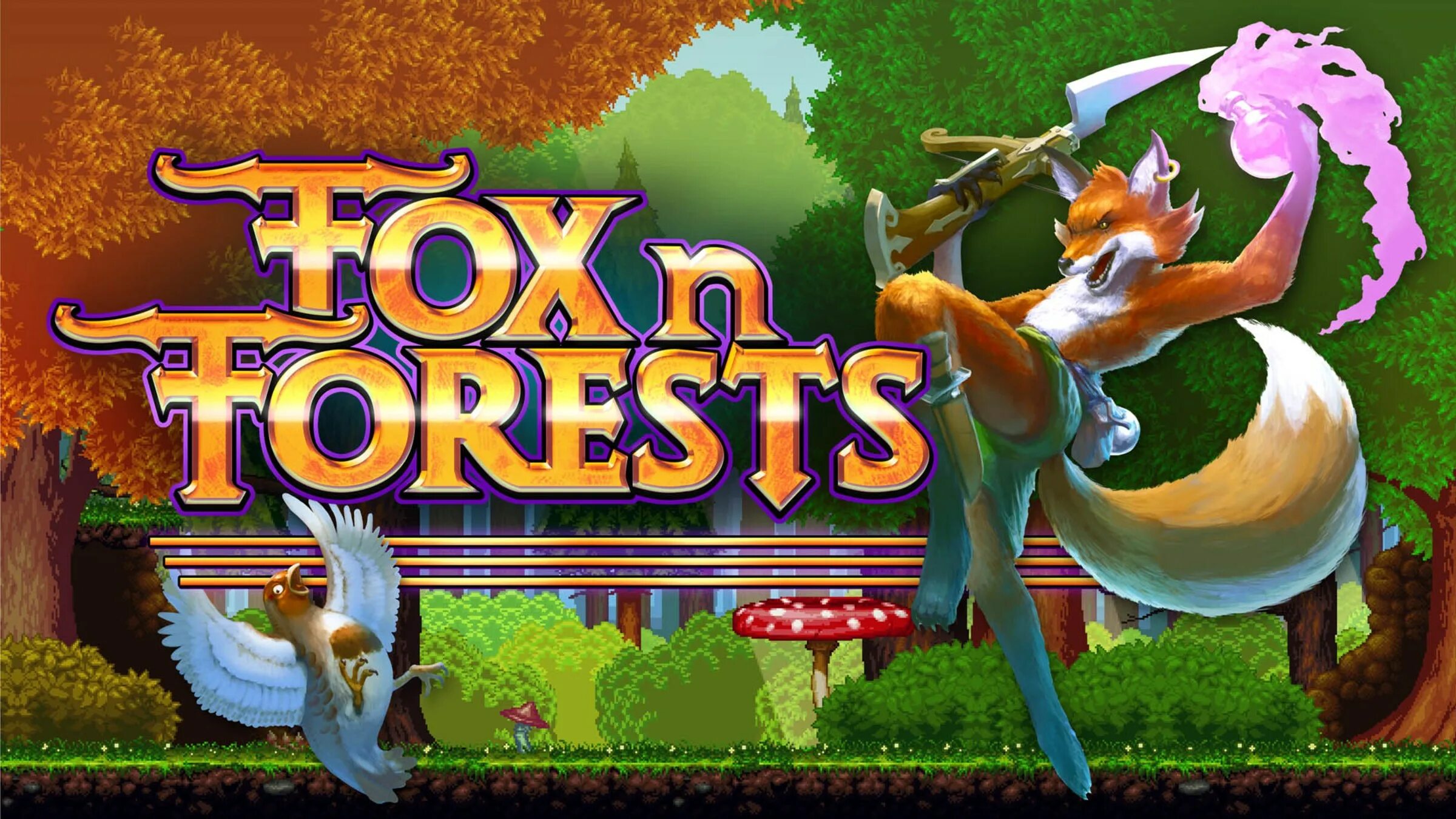 Игра Fox n Forests. Fox n Forests - Switch. Платформер про лиса. Игра про лиса платформер.