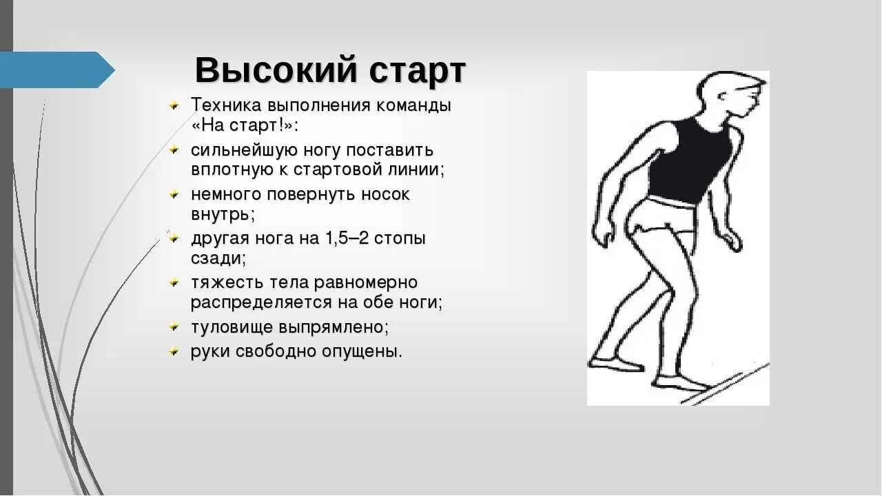 1 точка старт. Бег на короткие дистанции 30 метров техника выполнения. Техника высокого старта в беге на короткие дистанции. Техника выполнения высоко старьа. Высокий старт.