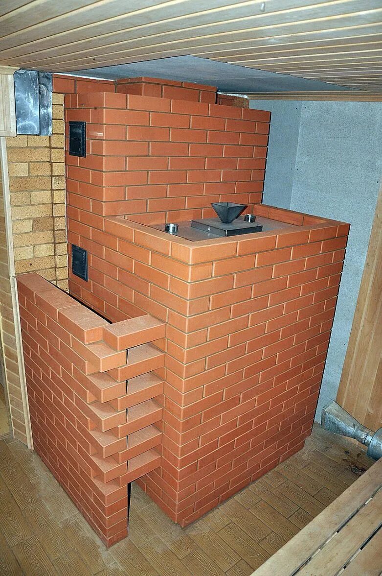Кирпичная банная печь. Обкладка печи в бане кирпичом. Теклар хангар печь. Банный кирпич. Банный кирпич.
