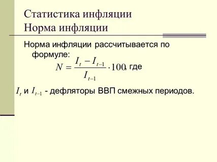 Какие факторы влияют на уровень инфляции