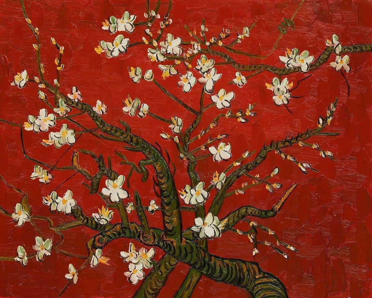 Ван Гог Сакура. Ван Гог Almond Blossom. Ван Гог (ветка миндаля). Ван Гог цветущие ветки миндаля 1890. Almond blossom