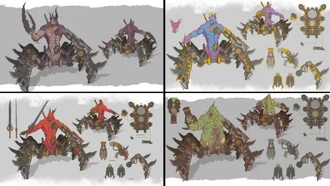 Warhammer 3 юниты