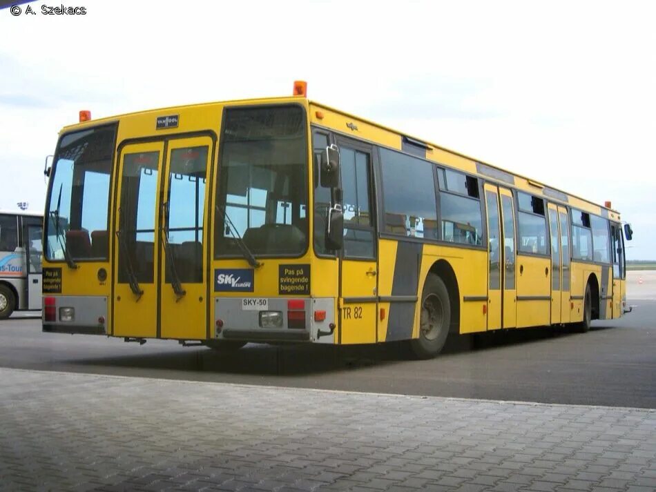 The largest electric coach bus in the US is this 45-foot long double decker that