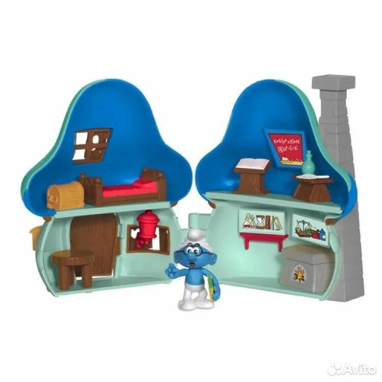 Домик смурфиков. Домик мультяшный. Домик смурфиков. Игровой набор jakks pacific смурфы мини-домик с мини-фигуркой 55823. Смурфики домики.