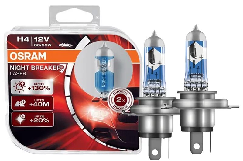 Лампы h4 Osram Night Breaker Laser. Osram Night Breaker Laser h4 +130. Лампочки Осрам Найт брекер h4. Osram h4 12v 60/55w.